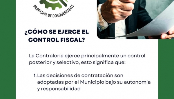 COMO SE EJERCE EL CONTROL FISCAL